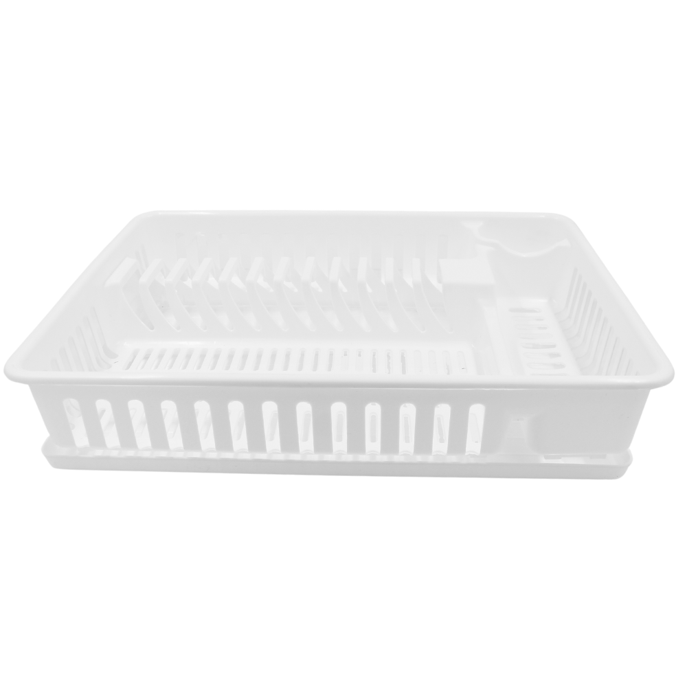 Escurridor Para Platos Con Base De Plastico Kitchen Pro Mod. 011014P