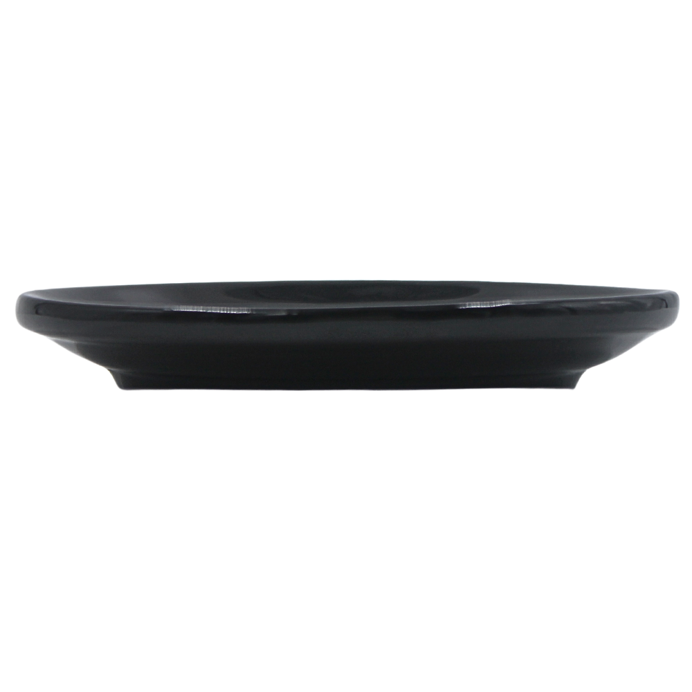 Plato para taza barista 13 cm Negro