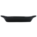 Plato Gales con relieve Negro brillante 12 onzas Rarebit