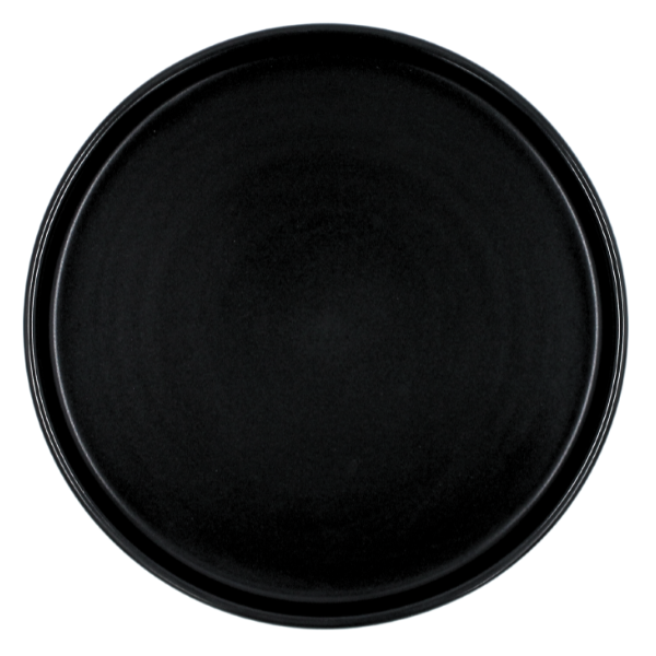 Plato trinche 15 cm Mediterraneo negro mate Anfora Especial