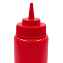 Bote  Recipiente P Aderezo Rojo 16 Oz@