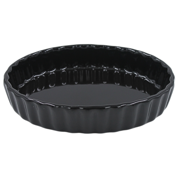 Plato creme brulees 5 onzas Negro