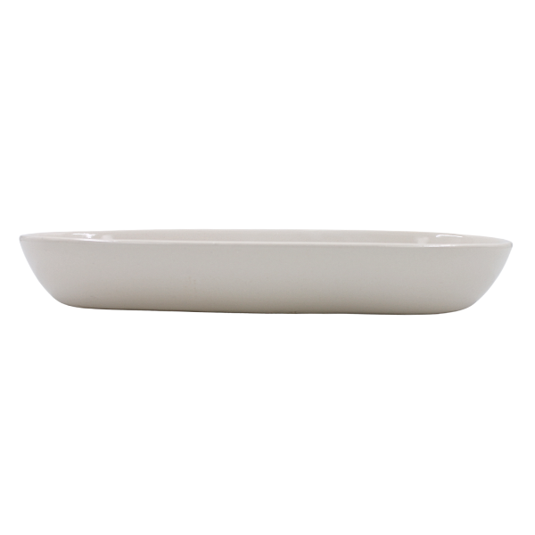 Plato de Apio 10 onzas 24 cm Blanco