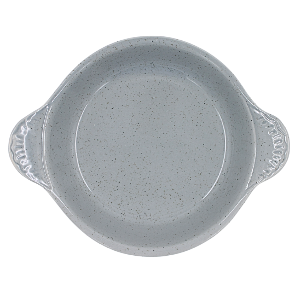 Plato HF 14 onzas 23 cm Gris Granito