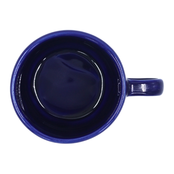 Taza Cappuccino Apilable 8 oz Azul Cobalto