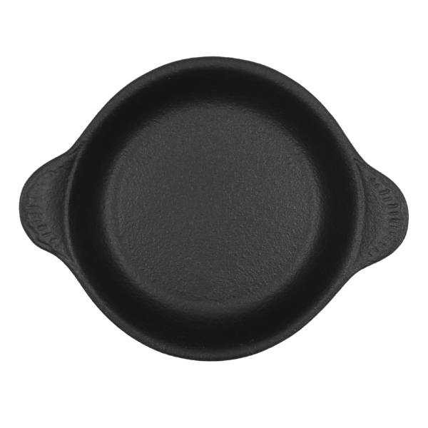 Plato Huevo Fallido 14 oz Negro Hierro