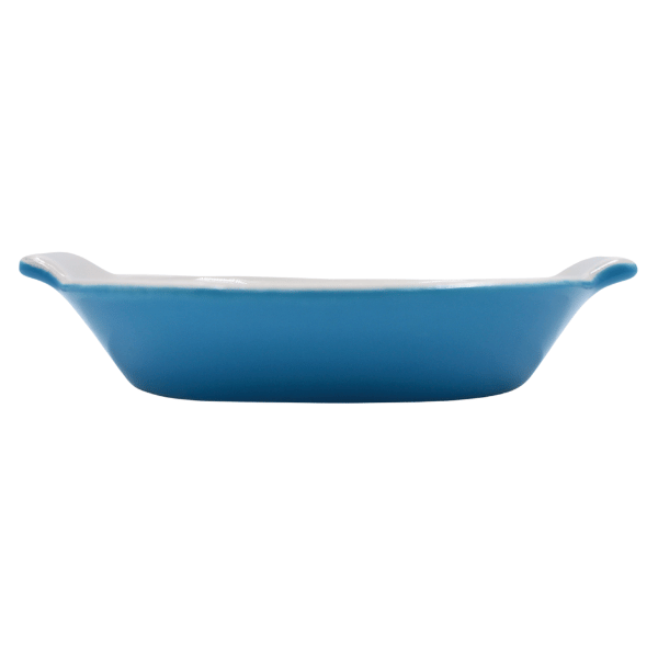 Plato Para Pasta Hondo 16 Oz. Azul Oceano / Blanco