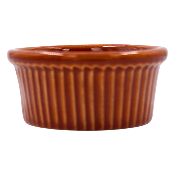 Ramekin Estriado 5 oz Terracota