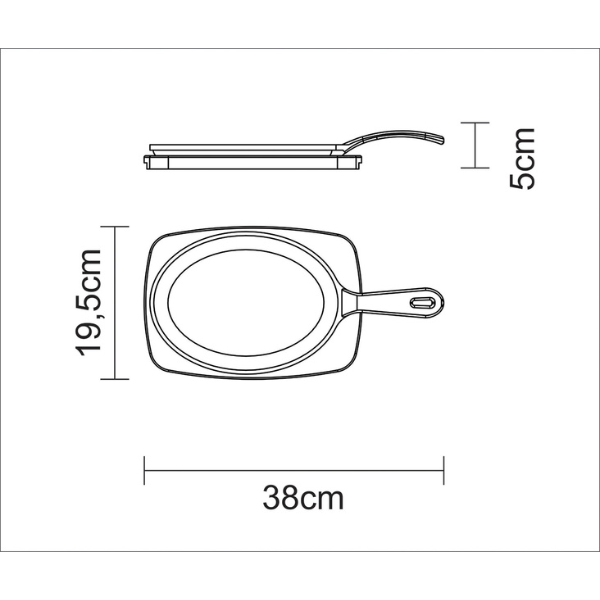 Mix Grill Forjado Oval@