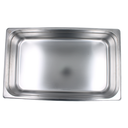 Inserto Acero Inox. 1/1X10 Nsf