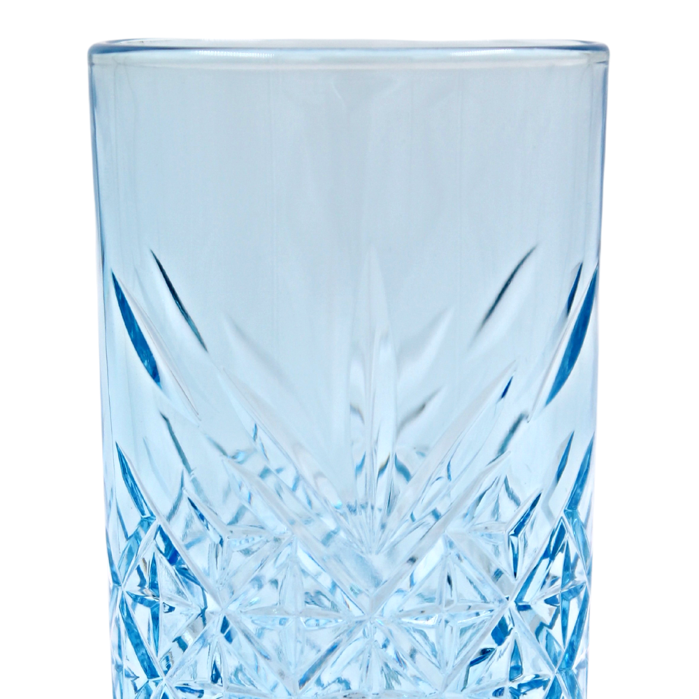 Vaso de vidrio Timeless 450 ml Azul Cristaglass