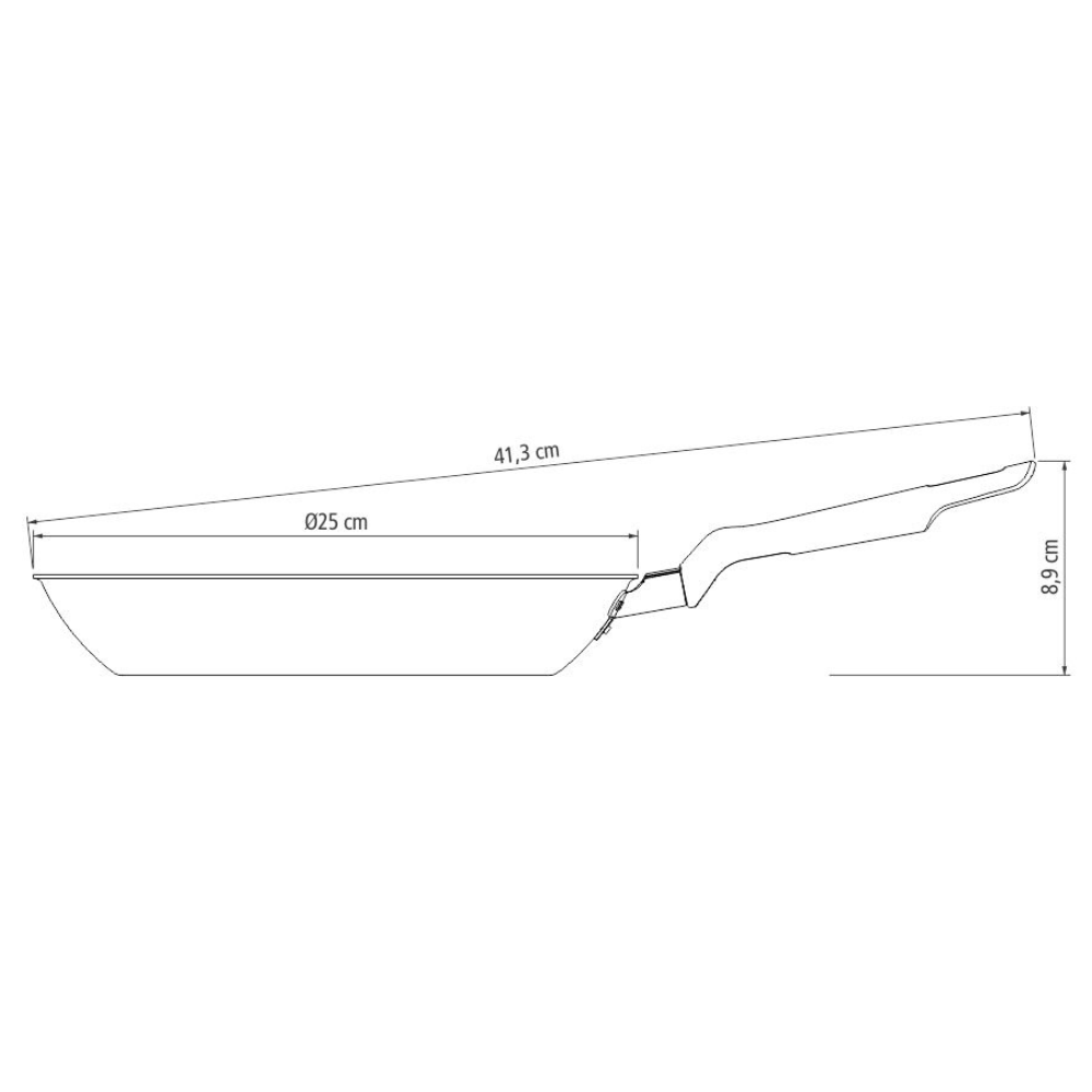 Sartén Tramontina Formia 24 cm