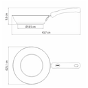 Sarten 24Cm Solar Silicone@