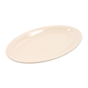 Plato ovalado 9 pulgadas 23 cm melamina beige