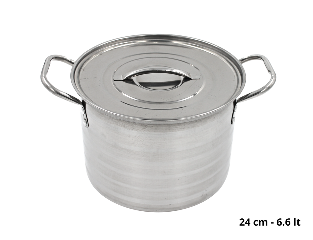 Juego de 4 ollas stock pot acero Inoxidable Z308