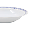 Plato oval 8&quot; 20 cm melamina talavera azul