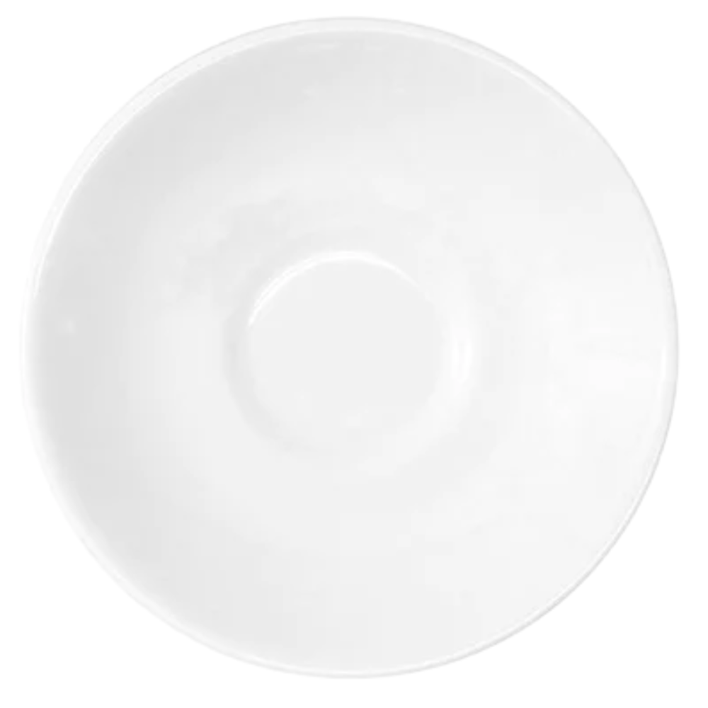 Plato para café 15 cm Anfora Polar Blanco