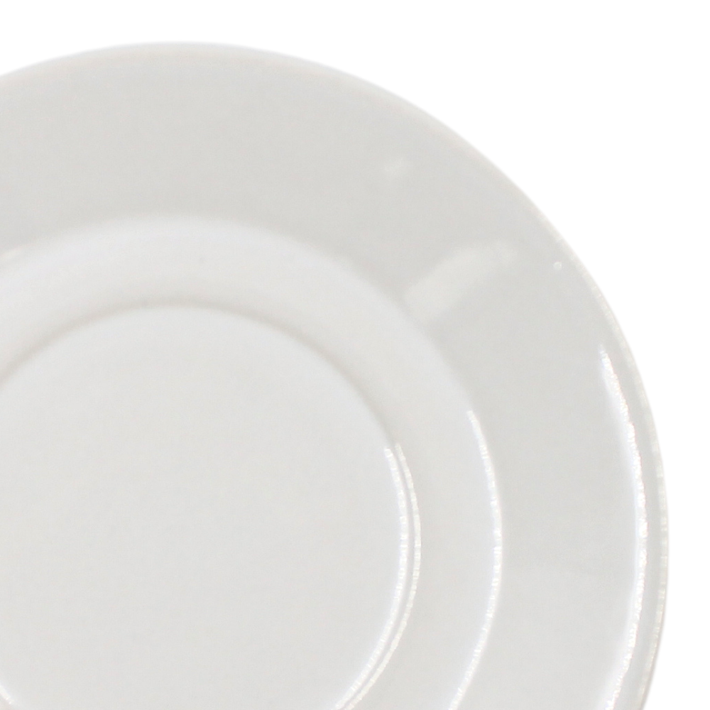 Plato moka 12 cm Blanco Glacial Santa Anita