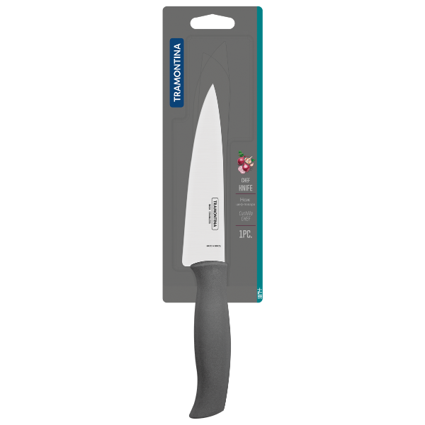 Cuchillo Para Chef 6&quot; Acero Inoxidable Tramontina Soft Plus