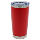 Vaso térmico 20 onzas 590 ml acero inoxidable rojo Travessa