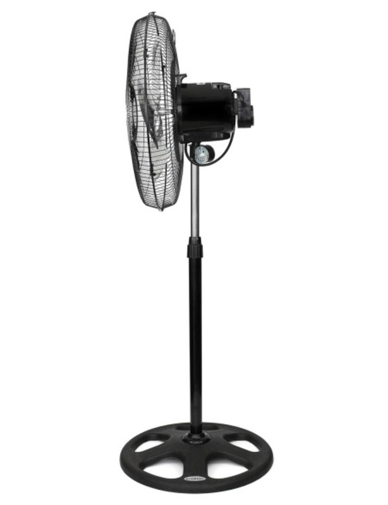 Ventilador De Pedestal 18 Pulgadas 3 En 1 Acero Inoxidable.