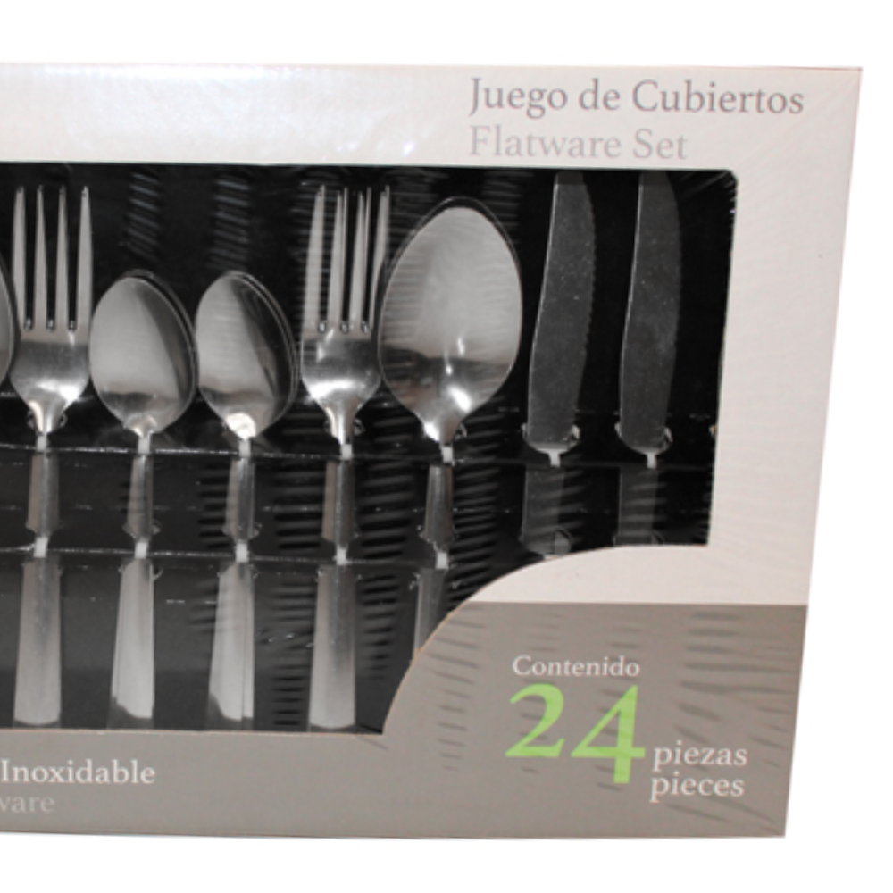 Juego de Cubiertos 24 piezas Cufin