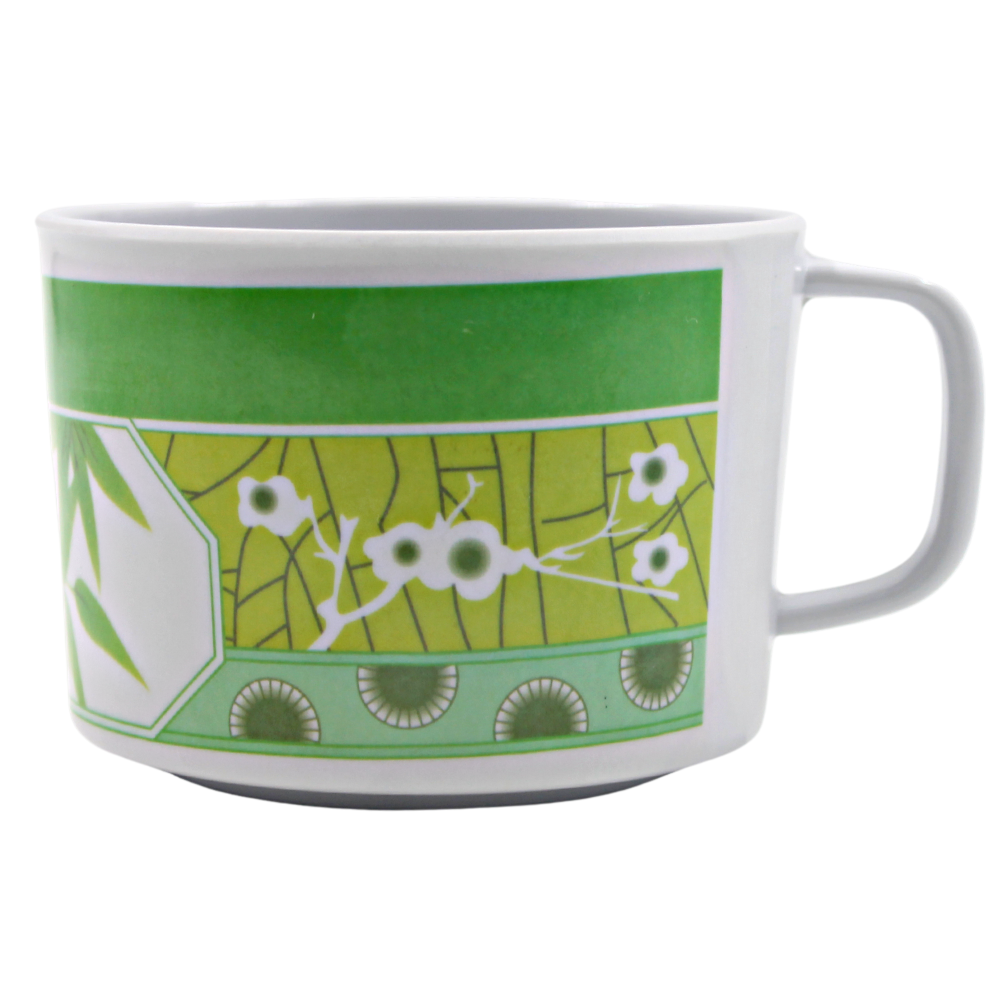 Taza de melamina Bambú Verde Clorofila