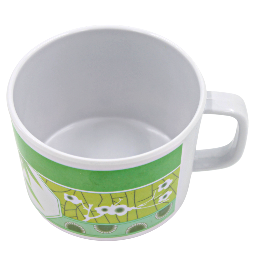 Taza de melamina Bambú Verde Clorofila