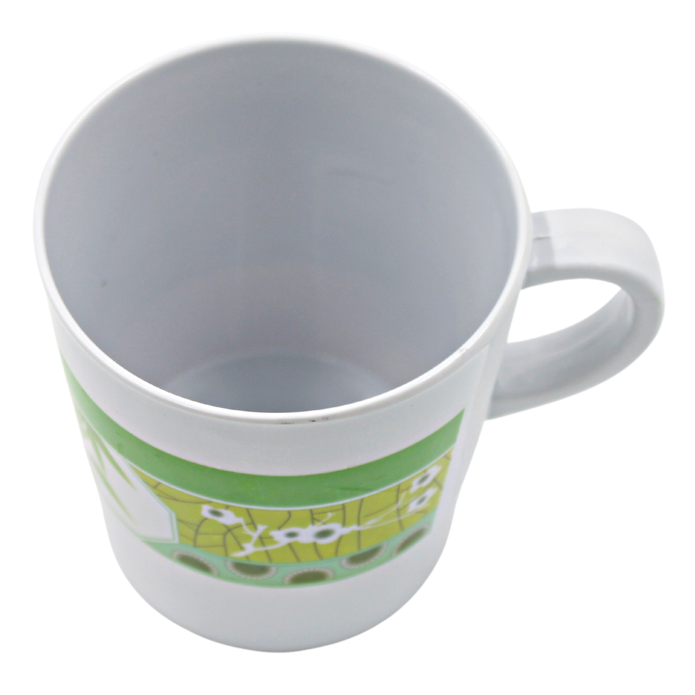 Tarro / taza de melamina Bambú Verde Clorofila