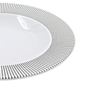 Plato sopero 10.5&quot; 26 cm melamina Premium Elegantza Gris