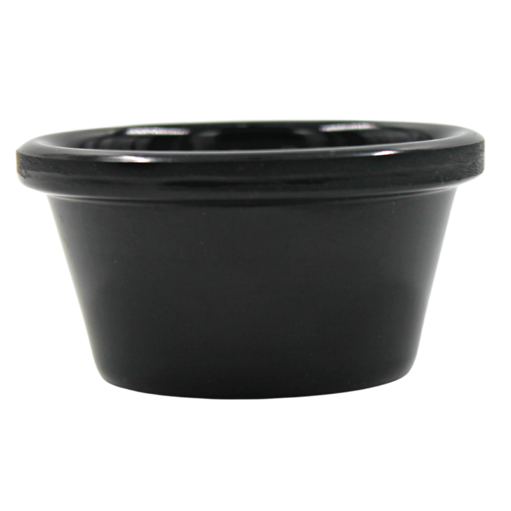 Ramekin negro 2 onzas melamina