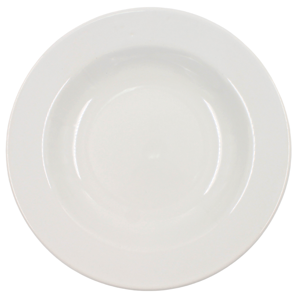 Plato sopero 23 cm Anfora Polar Blanco