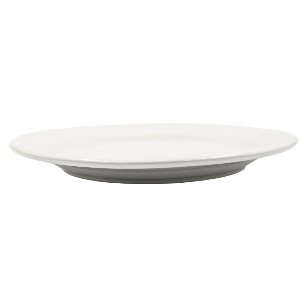 Plato trinche 28 cm Blanco Glacial Santa Anita