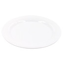 Plato trinche 9&quot; 22 cm melamina blanca Tavola