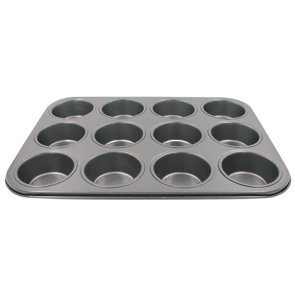 Molde para hornear 12 muffin Press