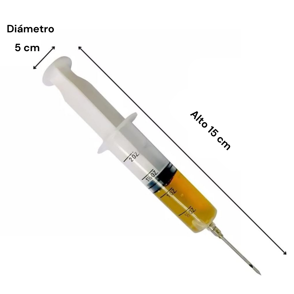 Inyector para sazonar alimentos