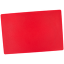 Tabla Para Picar De Plastico Rojo 50X38X1.27 Cm / 15&quot;X20&quot;X1/2&quot;@