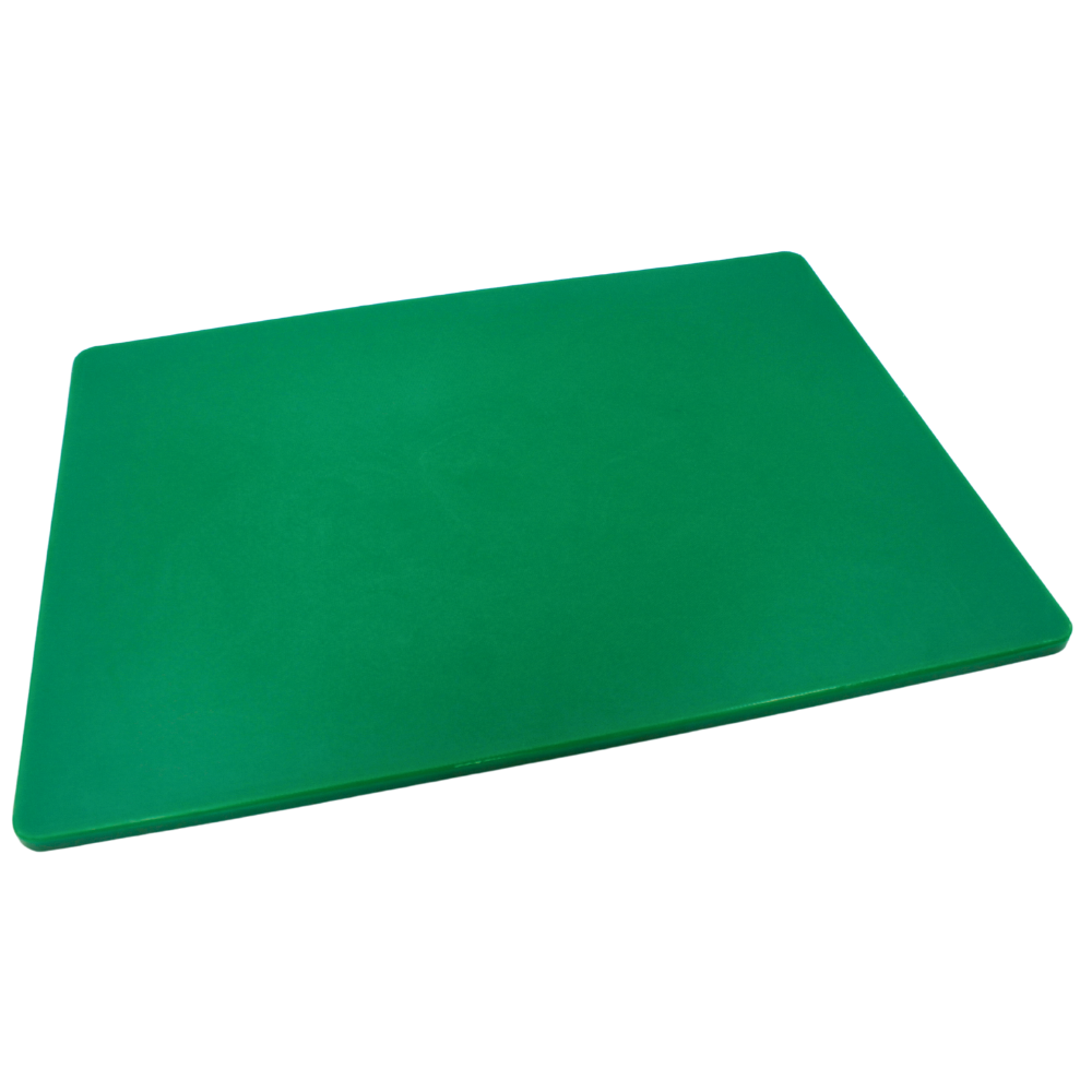 Tabla Para Picar De Plastico Verde 45X60X1.27 Cm / 18&quot;X24&quot;X1/2&quot;@