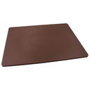 Tabla Para Picar De Plastico Cafe 45X60X1.27 Cm / 18&quot;X24&quot;X1/2&quot;@