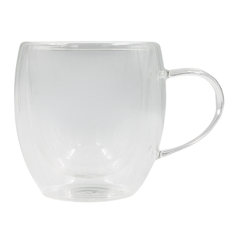 Taza de Borosilicato Doble Pared 260 ml@