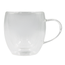 Taza de Borosilicato Doble Pared 260 ml@