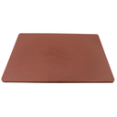 Tabla Para Picar De Plastico Cafe 50X38X1.27 Cm / 15&quot;X20&quot;X1/2&quot;@