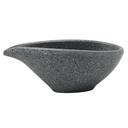 Platito para tapas 9 cm Melamina Gray Granite Tavola (50)