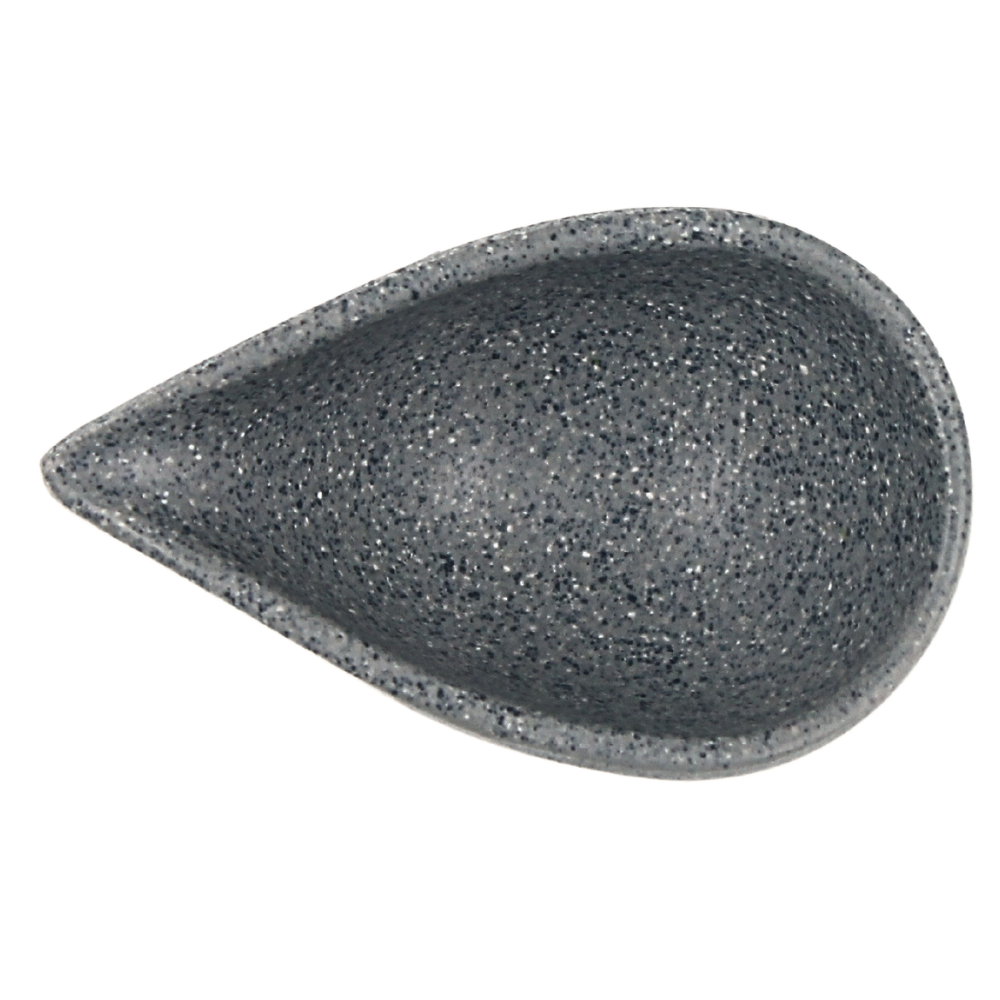 Platito para tapas 9 cm Melamina Gray Granite Tavola (50)