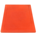 Tabla De 25X35X1/2 Pulgadas Polietileno Naranja