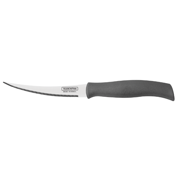 Cuchillo Para Tomate 4&quot; Acero Inoxidable Tramontina Soft Plus