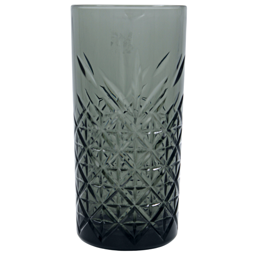 Vaso de vidrio Timeless HB 450 ml negro ahumado Pasabache