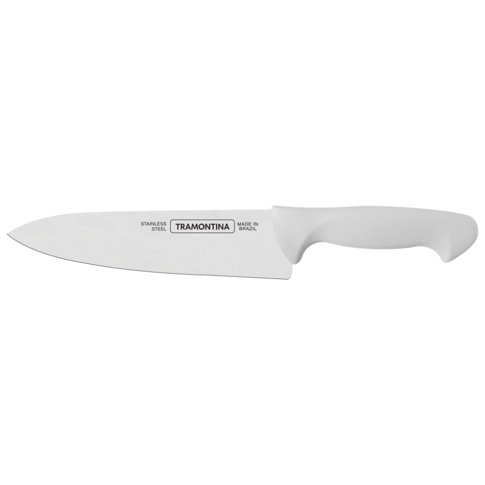 Cuchillo para carne 8 pulgadas Tramontina Chef Premium Mango Blanco