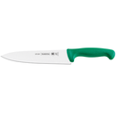 Cuchillo profesional para Chef 8 pulgadas verde Tramontina