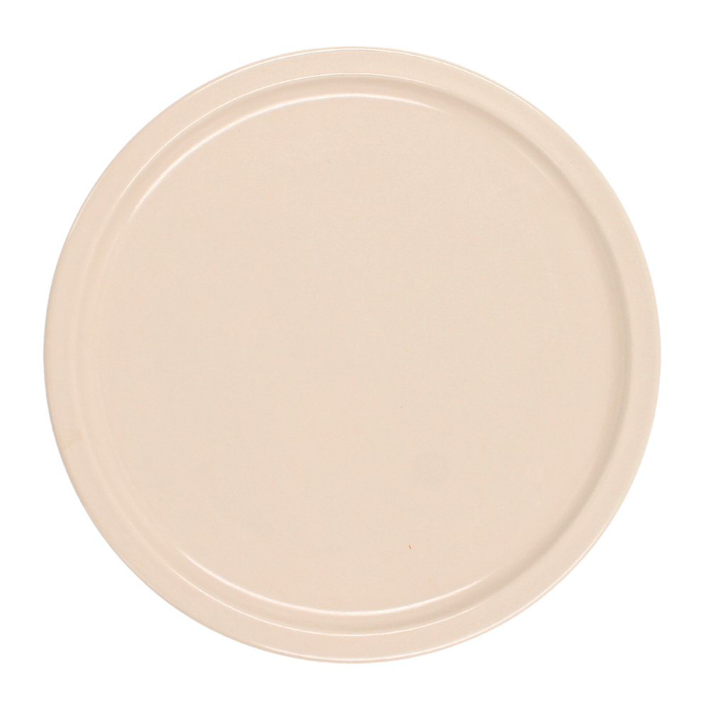 Plato trinche 11 pulgadas melamina beige Tavola